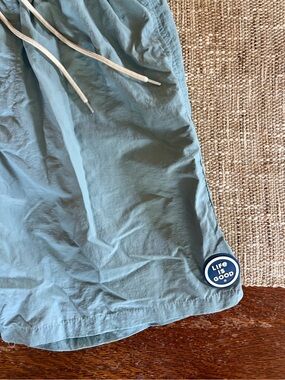 Life Is Good Sage Elastic Waist Shorts